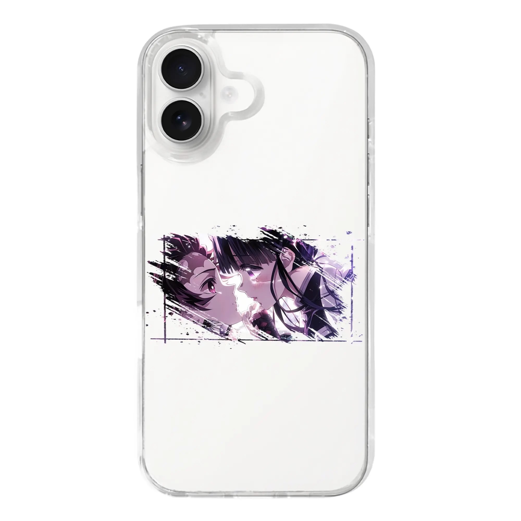 鬼滅の刃 グッズ,栗花落 カナヲ - iPhone 17シリーズ 透明スマホケース – 薄型・耐衝撃・精密フィット保護カバー